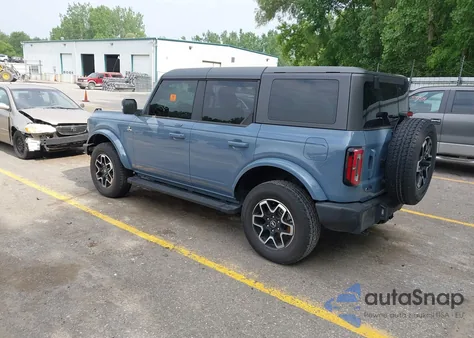 2023 Ford Bronco Outer Banks из США, поврежденный, VIN 1FMEE5DP9PLB50687